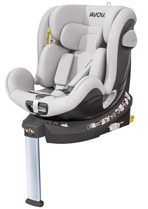 AVOVA Swan-fix i-size 2026 Sky Grey