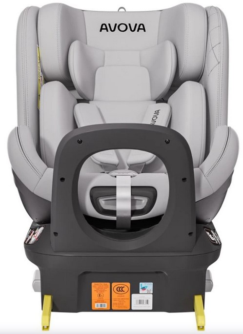 AVOVA Swan-fix i-size 2026 Sky Grey